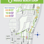Middle Beach Loop   City Of Miami Beach For Miami Beach Trolley Map Pdf