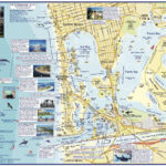 Mission Bay, San Diego, California Wall Map | Stanfords For Map Of Mission Beach San Diego Ca