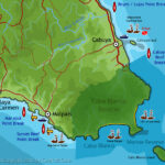 Montezuma Coast Map   Montezuma Costa Rica In Montezuma Beach Costa Rica Map