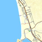 Morro Strand Sb   California Trail Map Pertaining To Morro Strand State Beach Campground Map