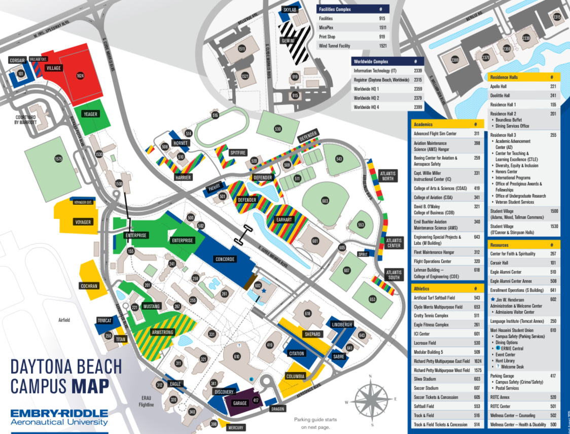 My Life @ Riddle | Daytona Beach Edition intended for Erau Daytona Beach Campus Map
