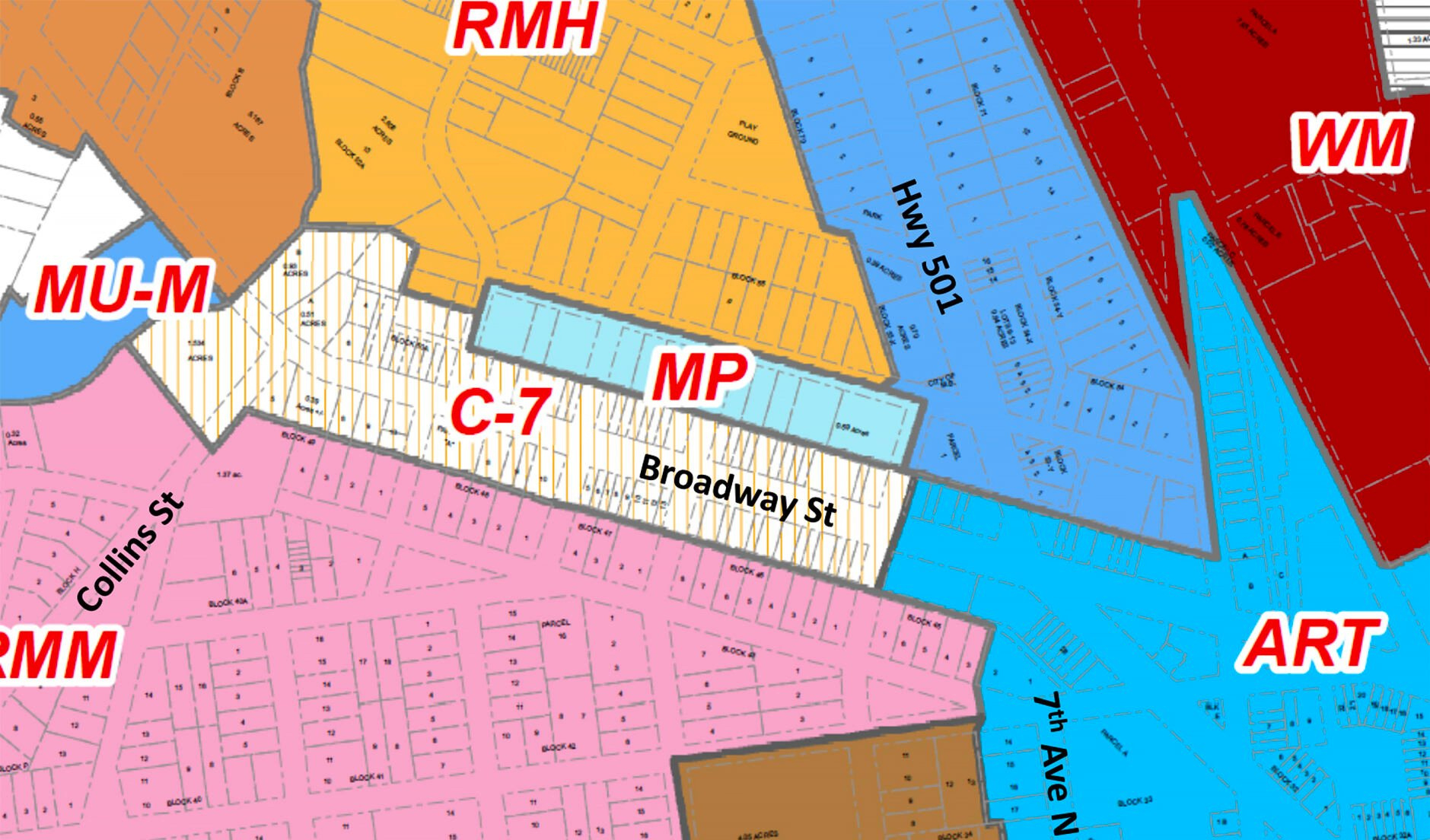 Myrtle Beach Leaders Clarify Rules For Downtown Event Spaces for City Of Myrtle Beach Zoning Map