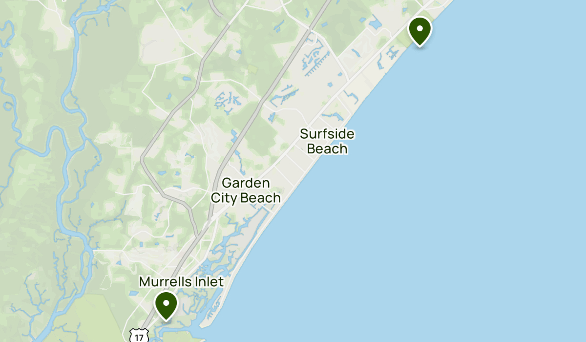 Myrtle Beach | List | Alltrails pertaining to Google Maps Myrtle Beach South Carolina