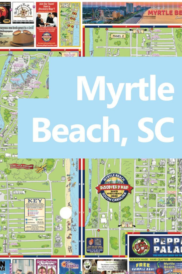 Tourist Map of Myrtle Beach