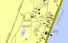Myrtle Beach State Park Map regarding Map of Myrtle Beach State Park