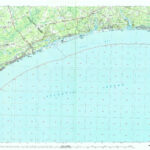 Myrtle Beach Topographical Map 1:100,000, South Carolina, Usa Within Map South Carolina Myrtle Beach