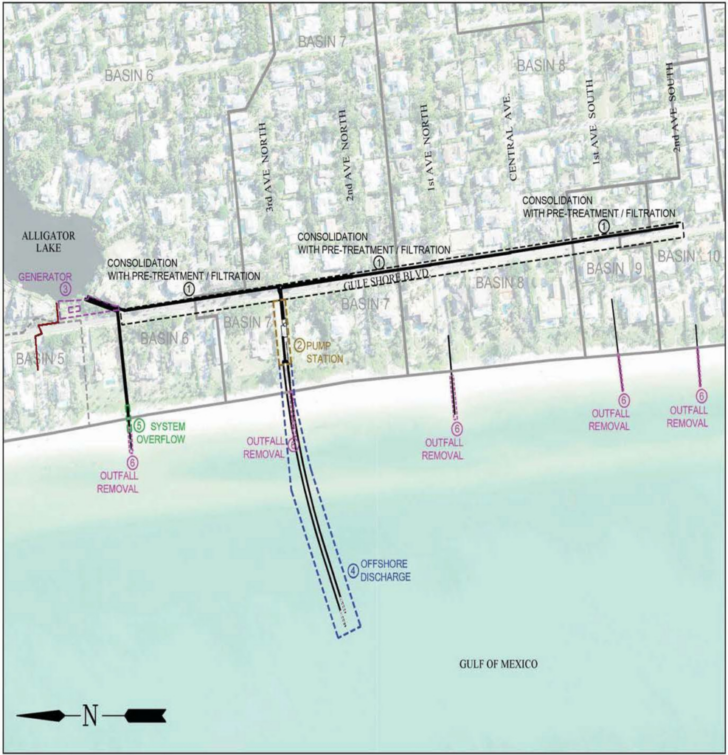 Naples Beach Water Quality Today Map