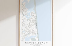 Nauset Beach Map Print, Cape Cod Map Print, Eastham Massachusetts Map  Print, Map Of Nauset Beach, Nauset Beach Massachusetts Map - Etsy throughout Nauset Beach Cape Cod Map