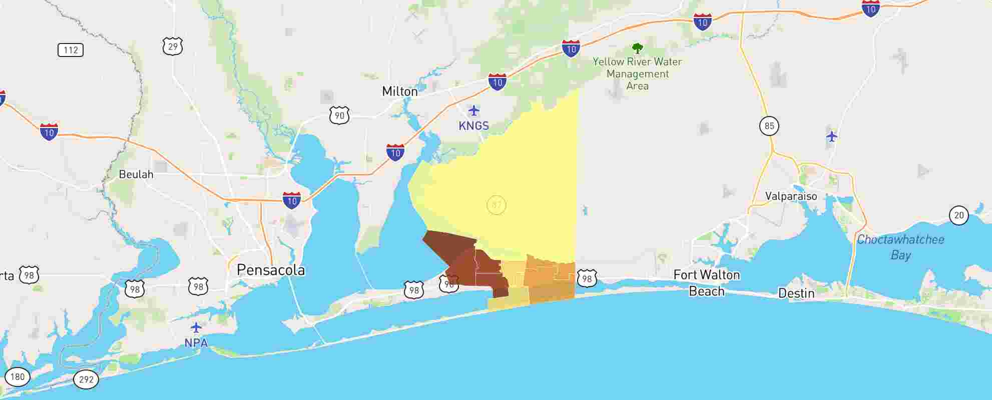 Navarre, Fl - 32566 - Real Estate Market Data - Neighborhoodscout inside Navarre Beach Florida on Map