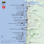 Navigating The Oregon Coast Trail   Oregon Coast Visitors Association Intended For Map Of Oregon Coast Beaches