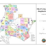 Neighborhoods Of Long Beach, California   Wikipedia Intended For Long Beach Ca District Map