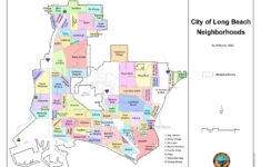 Neighborhoods Of Long Beach, California - Wikipedia regarding Long Beach Map of Neighborhoods