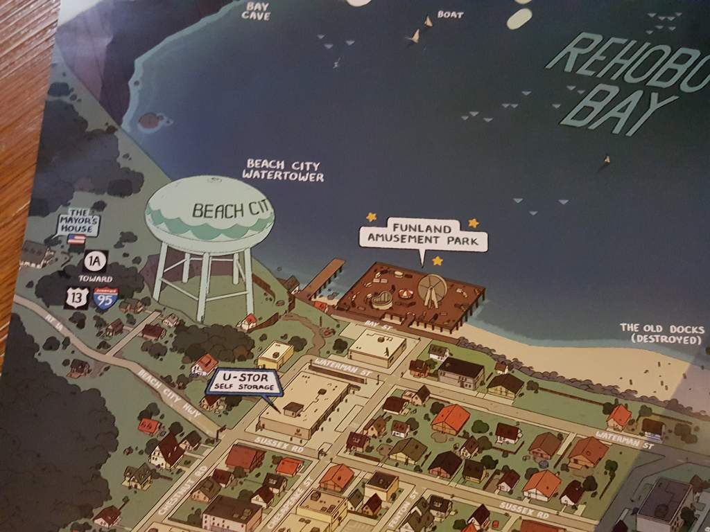 New Beach City Map | Steven Universe Amino with Steven Universe Map Of Beach City