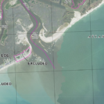 New Chafee Map Removes 2.5 Acres In North Topsail Beach | Coastal In Map Of North Topsail Beach