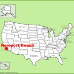 Newport Beach Location On The U.s. Map   Ontheworldmap Throughout Newport Beach California On Map