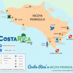 Nicoya Peninsula In Costa Rica   Eine Bezaubernde Destination Inside Samara Beach Costa Rica Map