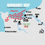 Normandy Map & Guide – Must See Places, Food, And Travel Tips In Map Of Normandy Beach France