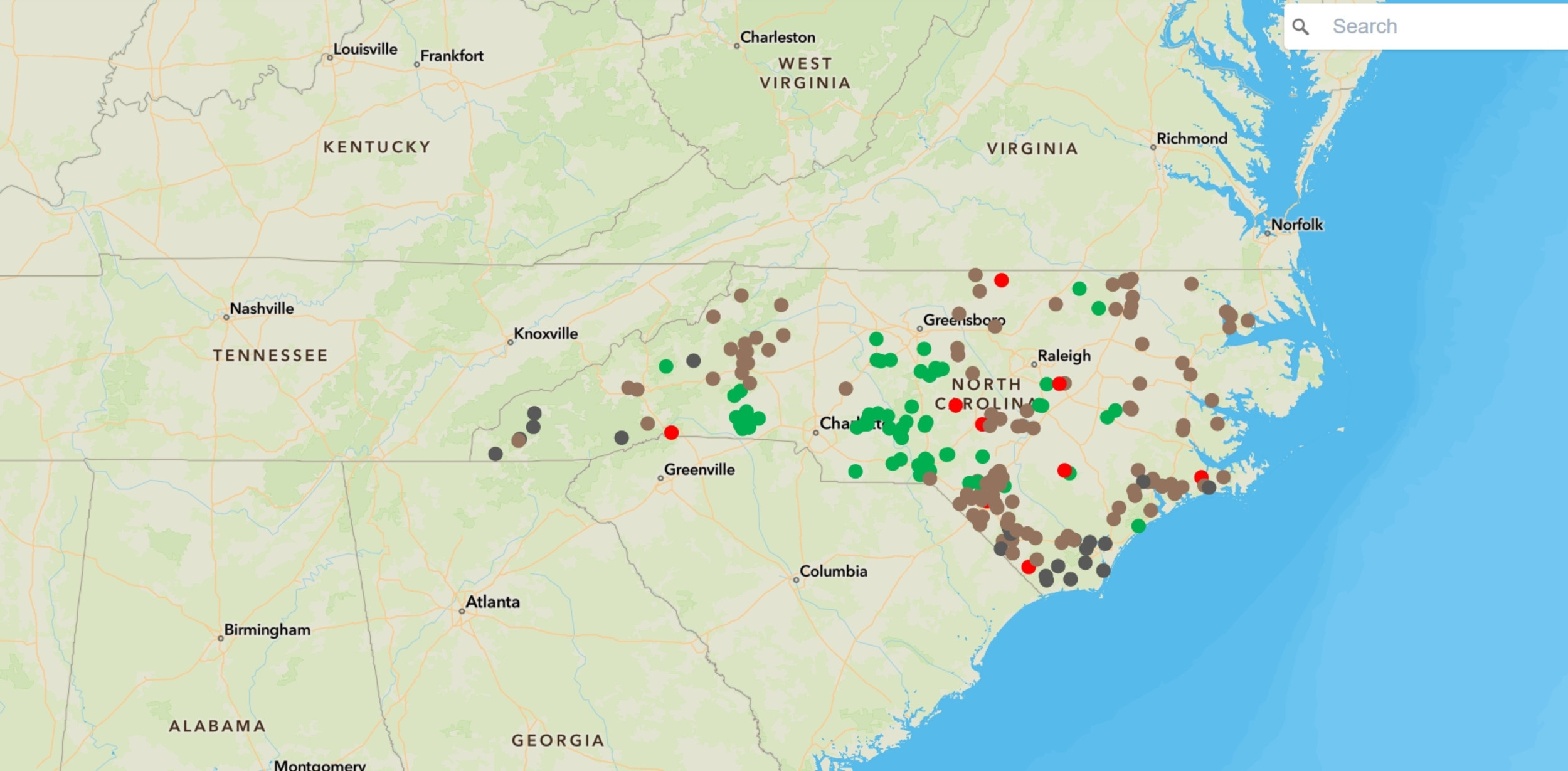 North And South Carolina Wildfire Map Shows Where Fires Could inside Fires Myrtle Beach Sc Map
