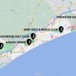 North Myrtle Beach Golf Course Map   8 Most Popular Courses With Golf Course Map Myrtle Beach