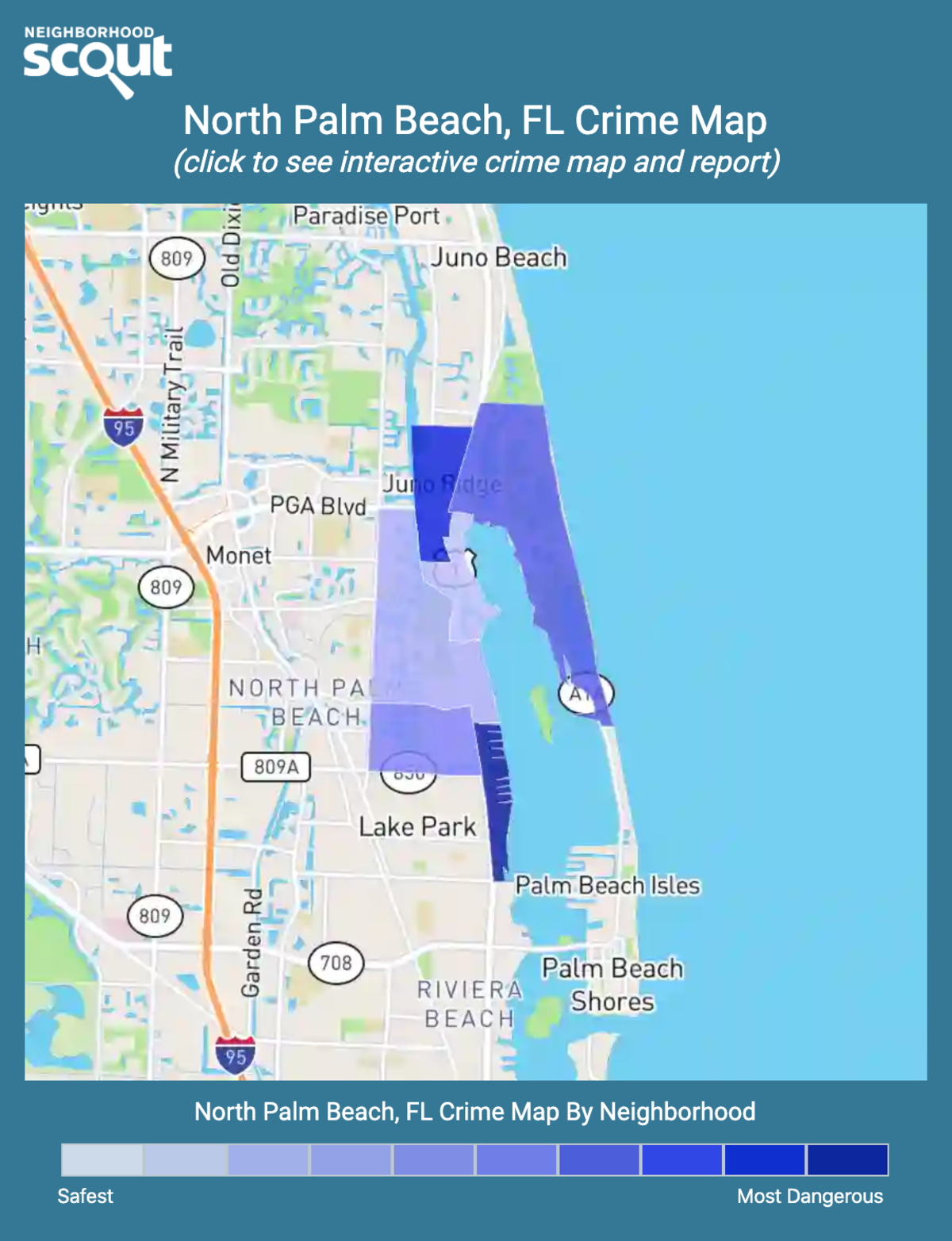 North Palm Beach Crime Rates And Statistics - Neighborhoodscout in North Palm Beach Florida Map