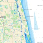 North Palm Beach To Jupiterboat   Savvy Navvy Smart Routing Inside Map North Palm Beach Florida