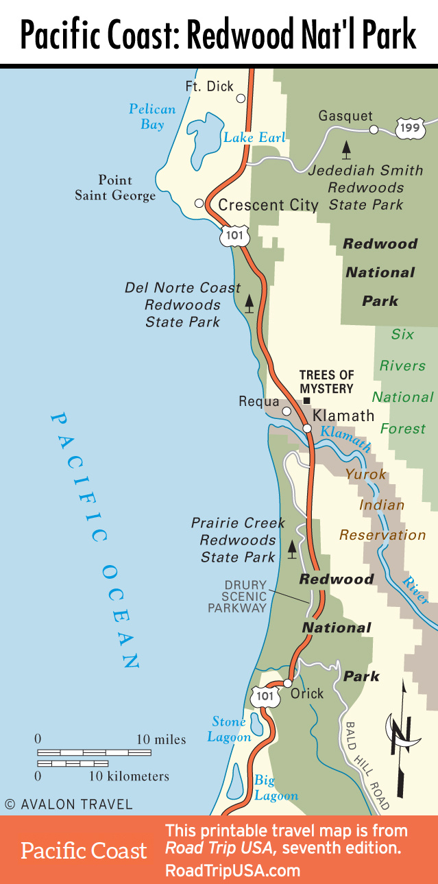 Northern California - Road Trip Usa in Map of Beaches in Northern California