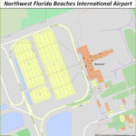 Northwest Florida Beaches International Airport Map Regarding Northwest Florida Beaches International Airport Map