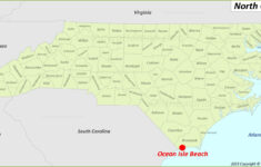 Ocean Isle Beach Map | North Carolina, U.s. | Detailed Maps Of for Ocean Isle Beach North Carolina Map
