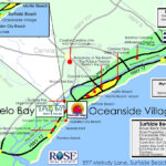 Oceanside Village & Area Maps   Oceanside Village   Oceanside Pertaining To Garden City Beach Sc Map