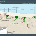 Omaha Beach | Facts, Map, & Normandy Invasion | Britannica Within Map Of Omaha Beach D Day