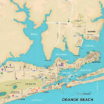 Orange Beach Tourist Map   Ontheworldmap Within Map Of Orange Beach Florida