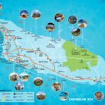 Oranjestad, Aruba Cruise Port Guide & Information   Maps, Taxi Within Best Beaches In Aruba Map