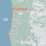 Oregon Coast Trail | Farout Within Map Of Oregon Coast Beaches
