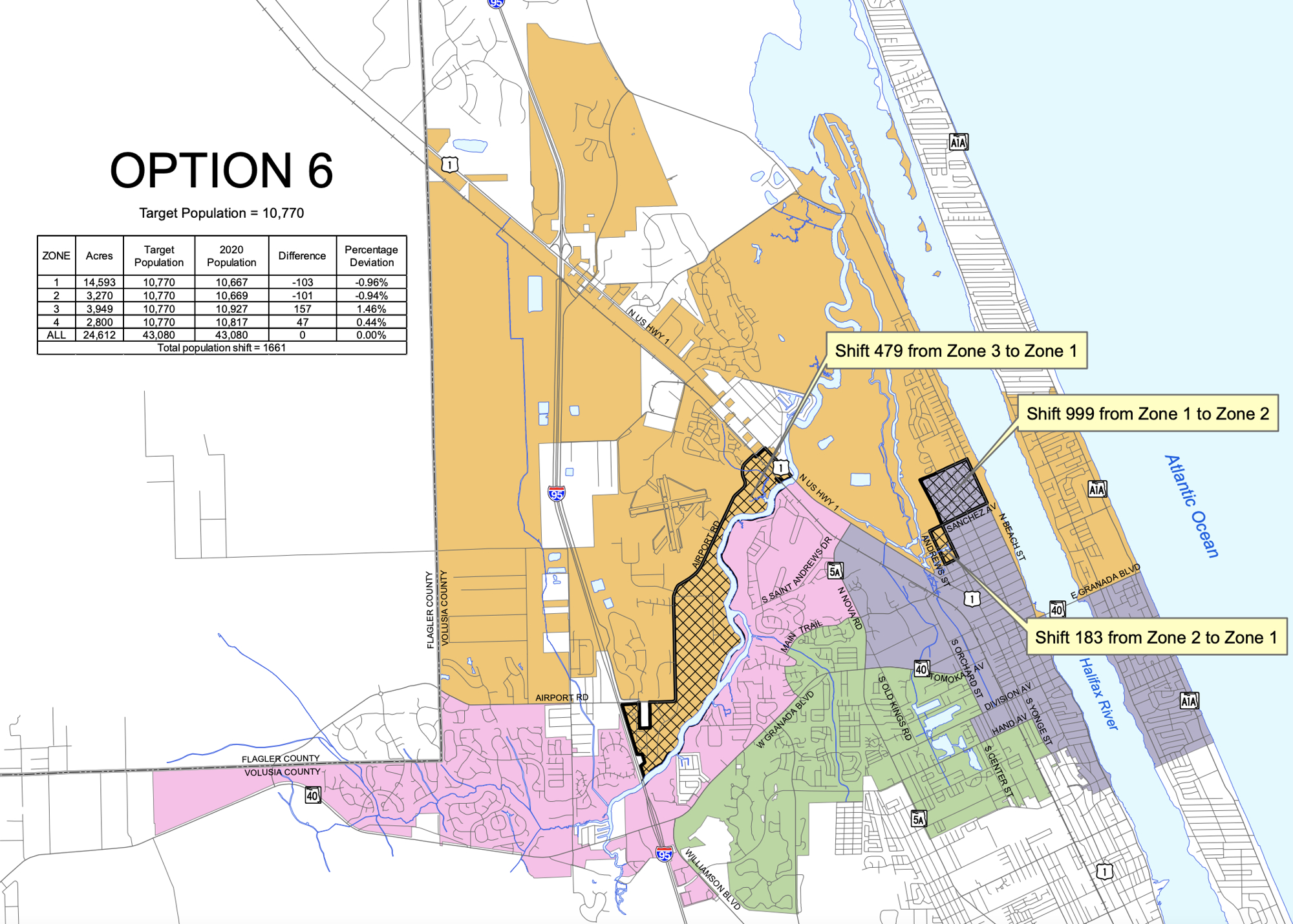 Ormond Beach Begins Redistricting Process | Observer Local News in City of Daytona Beach Zoning Map