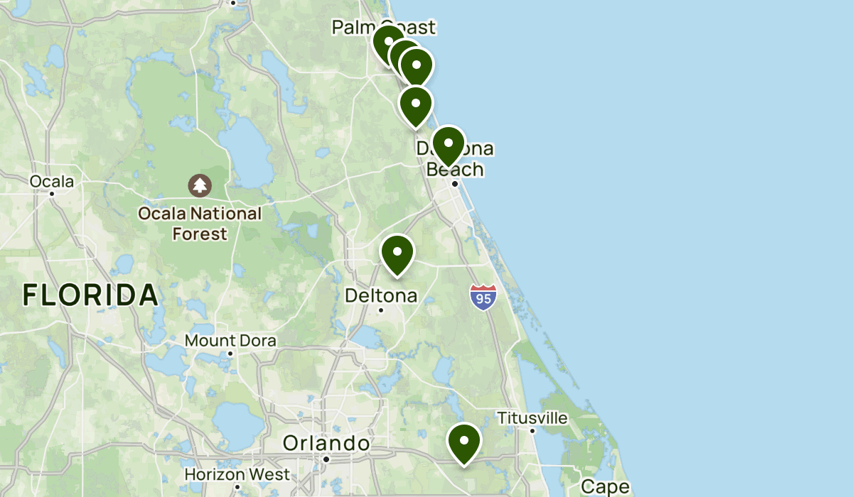 Ormond Beach | List | Alltrails for Ormond Beach Map of Florida