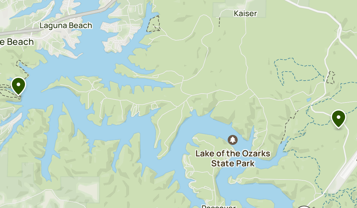Osage Beach | List | Alltrails intended for Map Of Osage Beach Mo