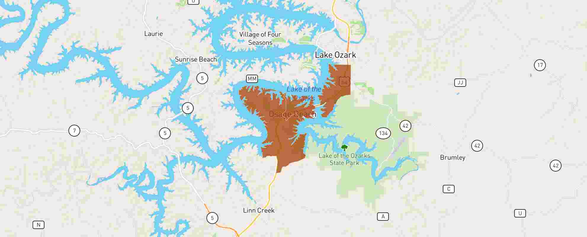 Osage Beach, Mo - 65065 - Real Estate Market Data - Neighborhoodscout for Map Of Osage Beach Mo