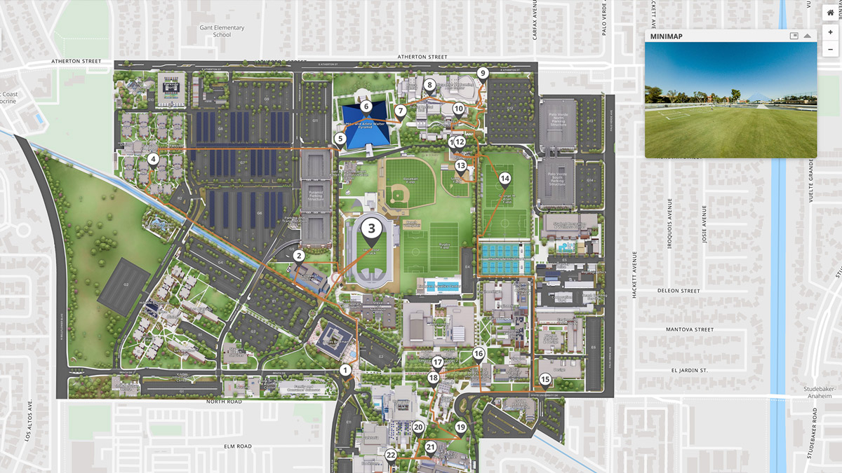 Our Campus | California State University Long Beach in Map of Long Beach State