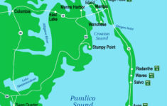 Outer Banks Map | Outer Banks, Nc with Map Of North Carolina Beach Towns