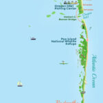 Outer Banks Map   Outerbanks Pertaining To Outer Banks 4x4 Beach Access Map