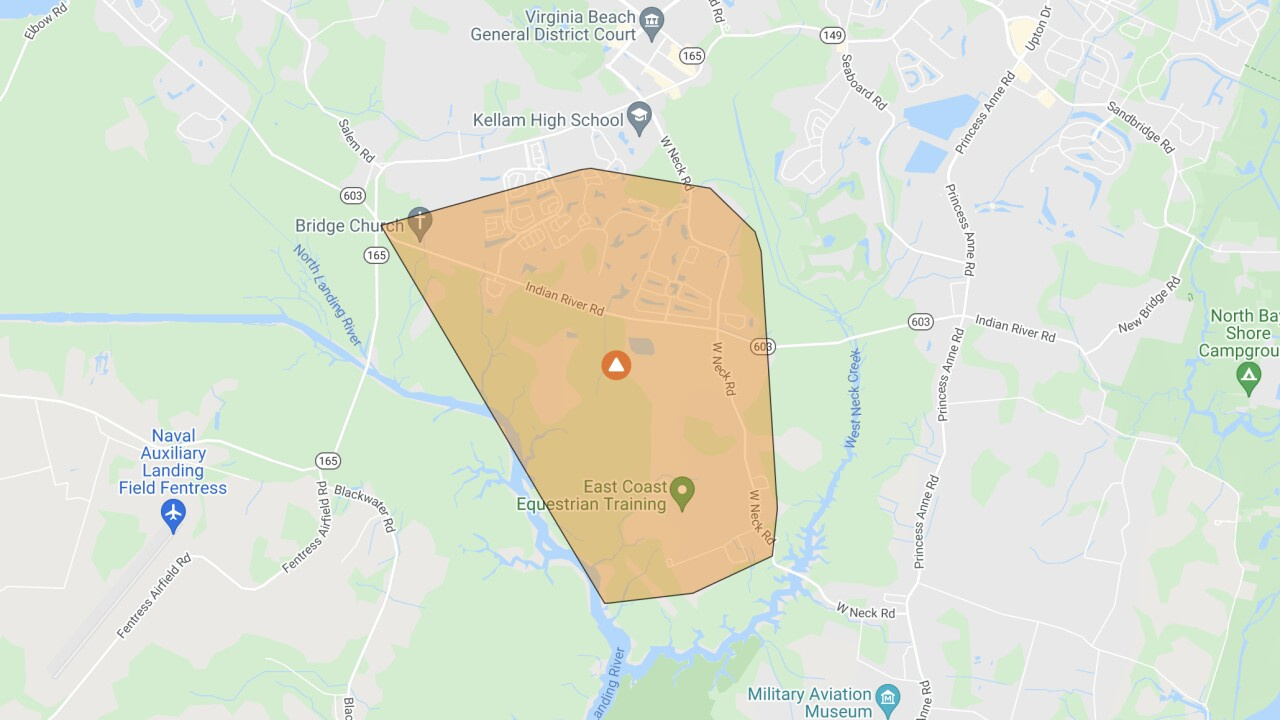 Over 2 Thousand Virginia Beach Customers Were Experiencing Power throughout Dominion Power Outage Map Virginia Beach