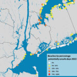 Over Half Of New York'S Beaches Were Contaminated With Poop — But Within Map Of New York Beaches