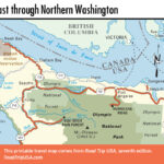 Pacific Coast Route Through Washington State | Road Trip Usa Regarding Map Of Washington State Beaches