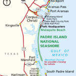 Padre Island Maps | Npmaps: Free National Park Maps Throughout Map Of Corpus Christi Beaches
