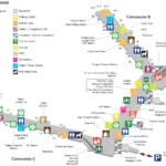 Palm Beach Airport Terminal Map (2024)   All Maps Regarding Palm Beach Airport Parking Map