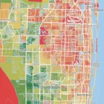 Palm Beach County, Fl Violent Crime Rates And Maps | Crimegrade Inside Palm Beach County Crime Map