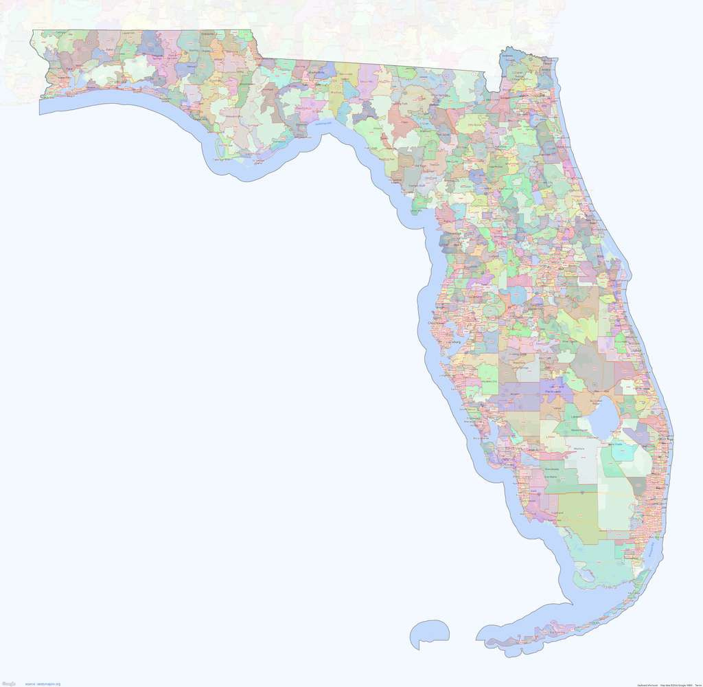 Palm Beach County, Florida – Zip Codes Map – Shown On Google Maps inside Zip Code Map West Palm Beach Florida