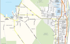Palm Beach County Map, Florida - Us County Maps with Florida Palm Beach County Map