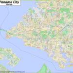 Panama City Map | Florida, U.s. | Discover Panama City With For Road Map Of Panama City Beach Fl