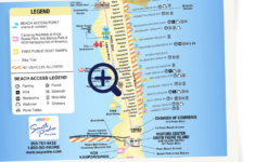 Paradise Fun Rentals - Golf Cart &amp; Slingshot Rentals Spi in Map of South Padre Island Beach Access